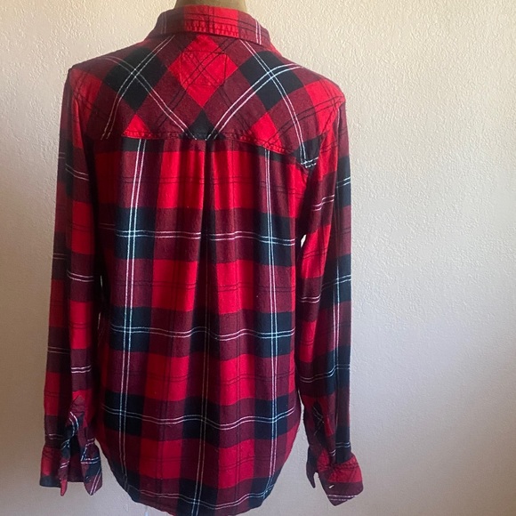 RAILS  Red and Black Checkered Shirt - Picture 3 of 9